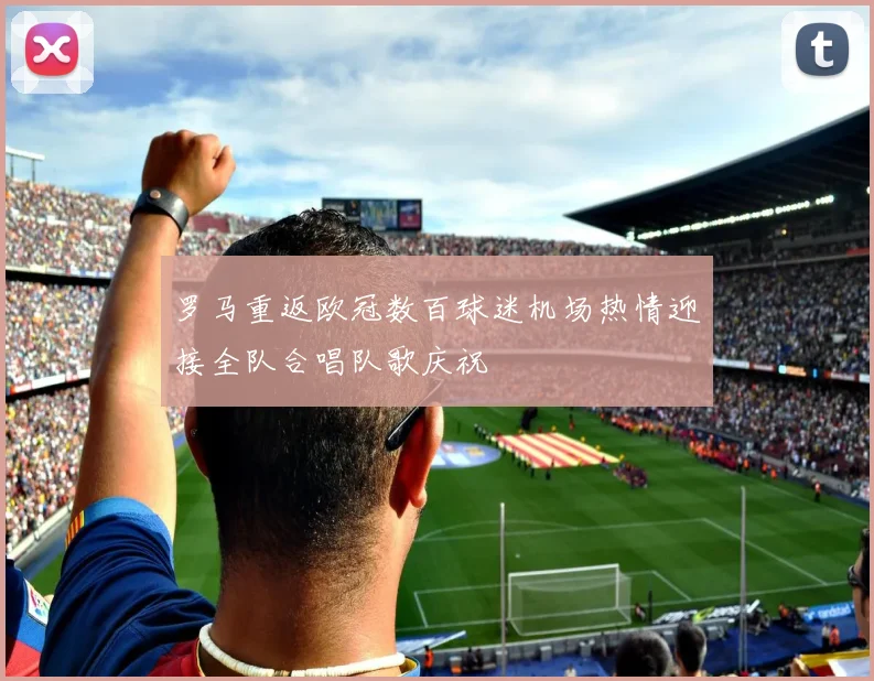 罗马重返欧冠数百球迷机场热情迎接全队合唱队歌庆祝